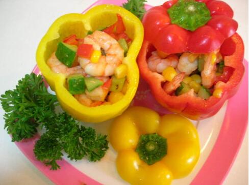 易于消化的彩椒蝦球怎么做？