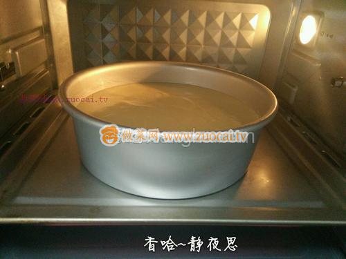 8寸戚風(fēng)蛋糕的做法