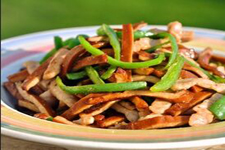 香干炒肉絲