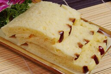 純玉米面發(fā)糕的做法