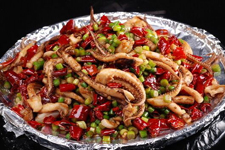 鐵板燒魷魚(yú)