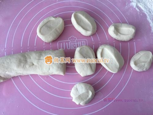 開口笑紫薯包的做法