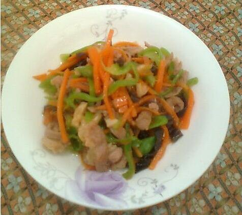 肉絲炒三絲怎么做？