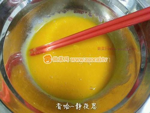 8寸戚風(fēng)蛋糕的做法