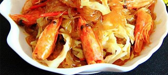 蝦油粉絲包菜怎么做？