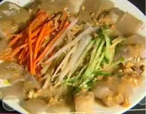 麻醬肉皮怎么做？