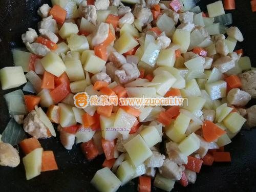 咖喱什錦雞肉飯的做法