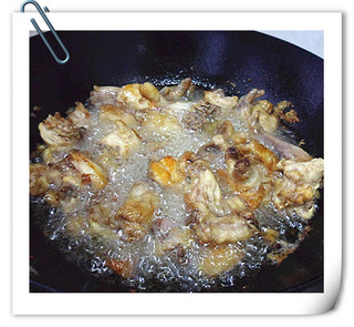 干煸雞的做法步驟：6