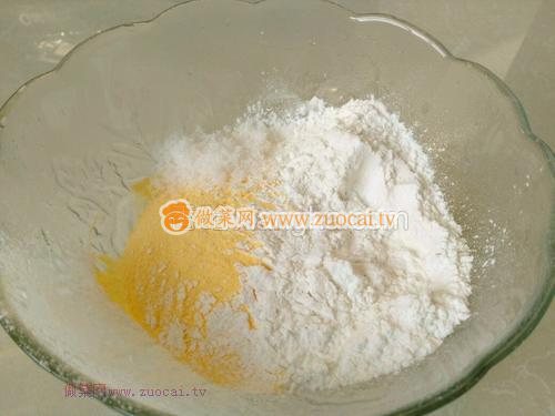 桂花玉米面糍粑的做法