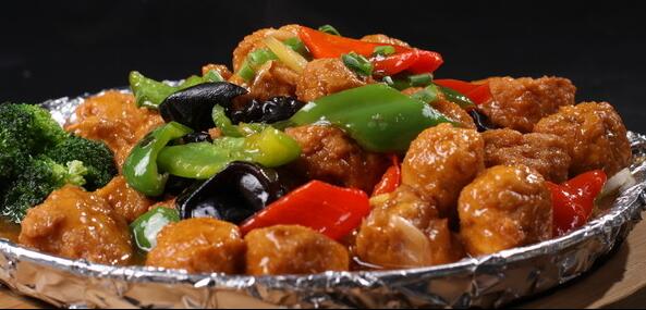 豆腐創(chuàng)意菜肉片口袋豆腐怎么做？