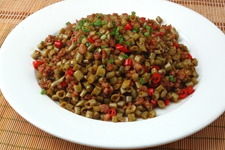 長豆角炒肉的做法介紹