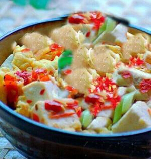 怎么做剁椒百花豆腐？