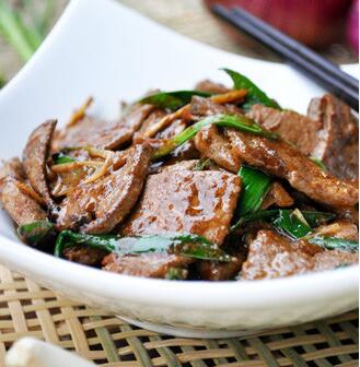 保護(hù)視力的菜肴蒜香豬肝怎么做？