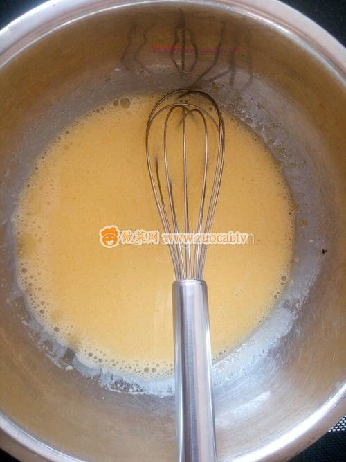 8寸紫薯戚風(fēng)蛋糕的做法