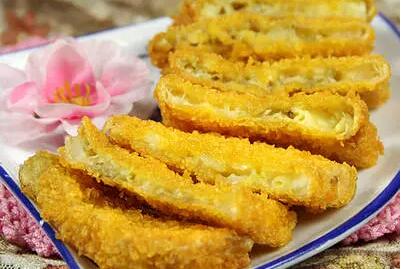 外皮酥脆的炸茄排怎么做？