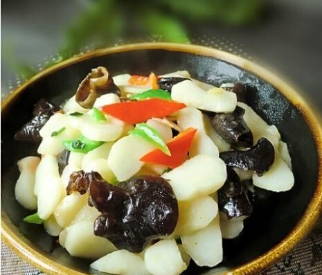 荸薺炒黑木耳怎么做？