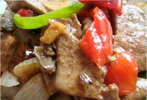 軟嫩香甜香辣豬肝片怎么做？