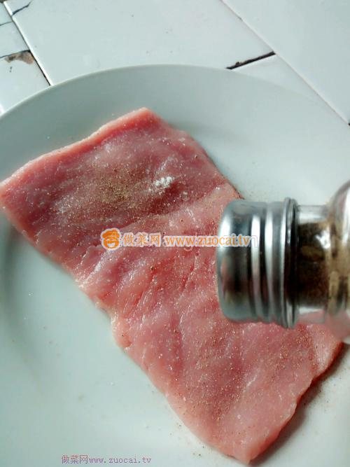 烤箱版爆漿豬排的做法