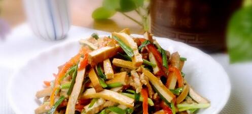下飯百搭菜之韭香干絲怎么做？