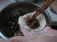 大蔥牛肉包的做法步驟8