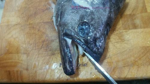 清蒸牙片魚(yú)頭的做法