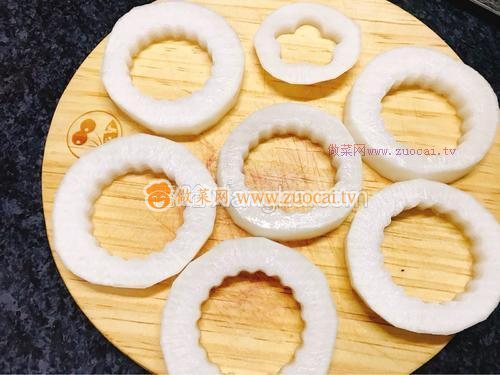 花式蘿卜釀肉的做法