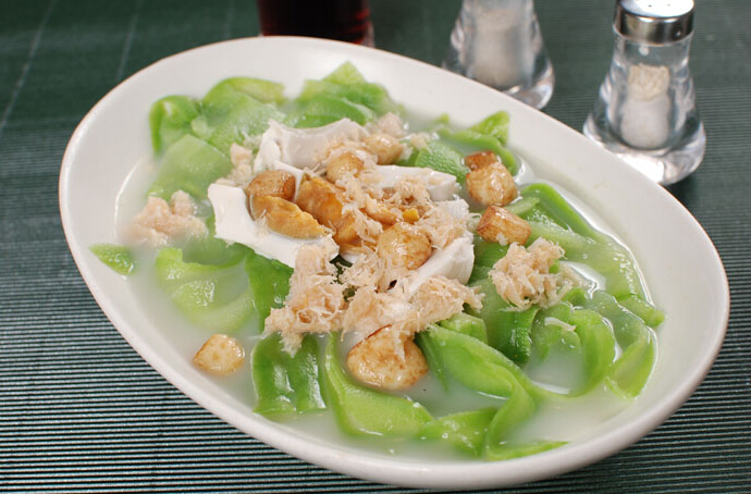 上湯涼瓜青怎么做？