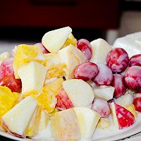 自制低卡無(wú)糖酸奶沙拉的做法圖解7