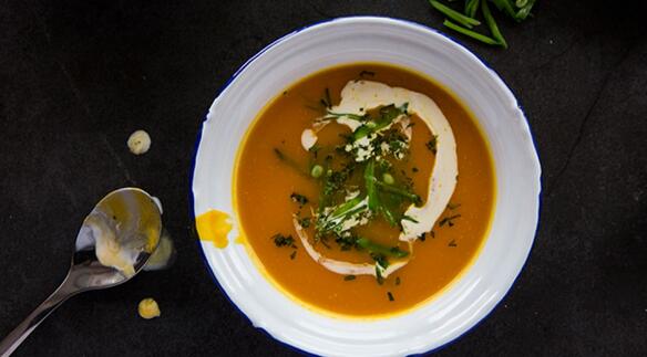 椰香南瓜湯怎么做？