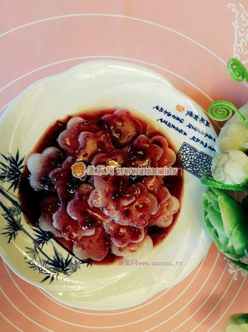 藍(lán)莓山藥的做法