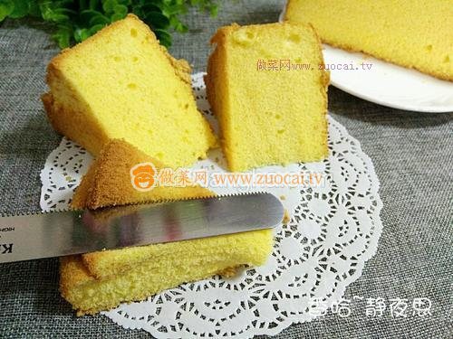 8寸戚風(fēng)蛋糕的做法