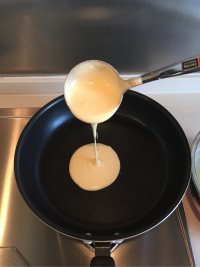 藍(lán)莓醬松餅的做法步驟9