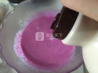 #ACA烘焙明星大賽#火龍果酸奶雪糕的做法步驟:10