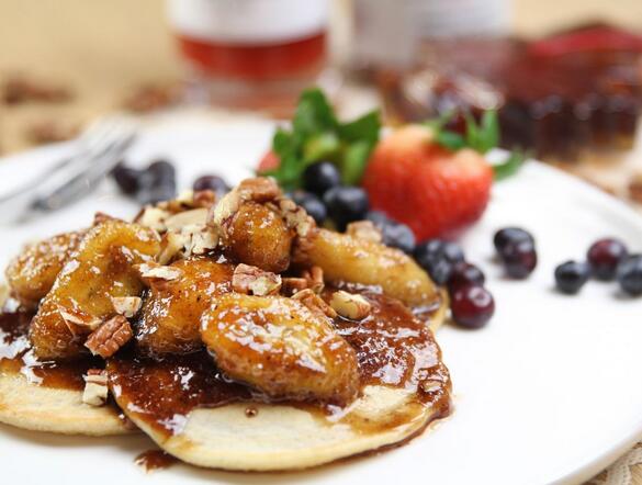 香蕉焦糖班戟怎么做？