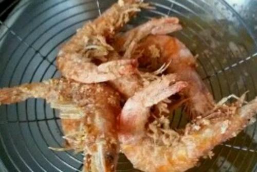 干炸河蝦的做法
