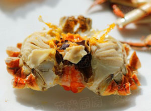 清蒸大閘蟹的吃法圖解，清蒸大閘蟹怎么做好吃