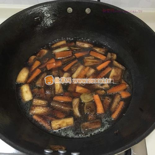 杏鮑菇胡蘿卜燒的做法