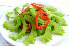 涼拌苦瓜的做法，涼拌苦瓜功效介紹