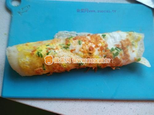 雞蛋肉松餅（電餅鐺版)的做法