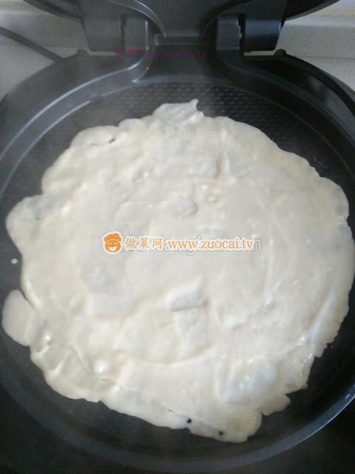 雞蛋肉松餅（電餅鐺版)的做法