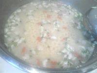 小米枸杞槐花粥的做法步驟5