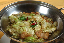 干鍋包菜的做法大全