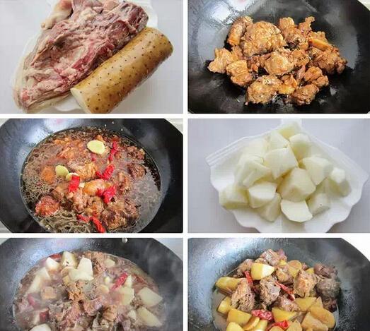 爆炒山藥羊肉怎么做？