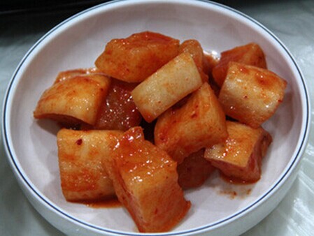 韓國蘿卜泡菜的做法