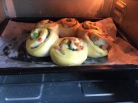 香蔥火腿沙拉面包的做法步驟19