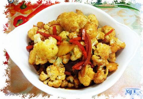 快手美味醬汁花菜怎么做？