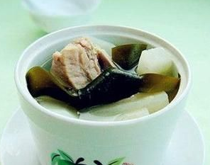 蘿卜海帶排骨湯