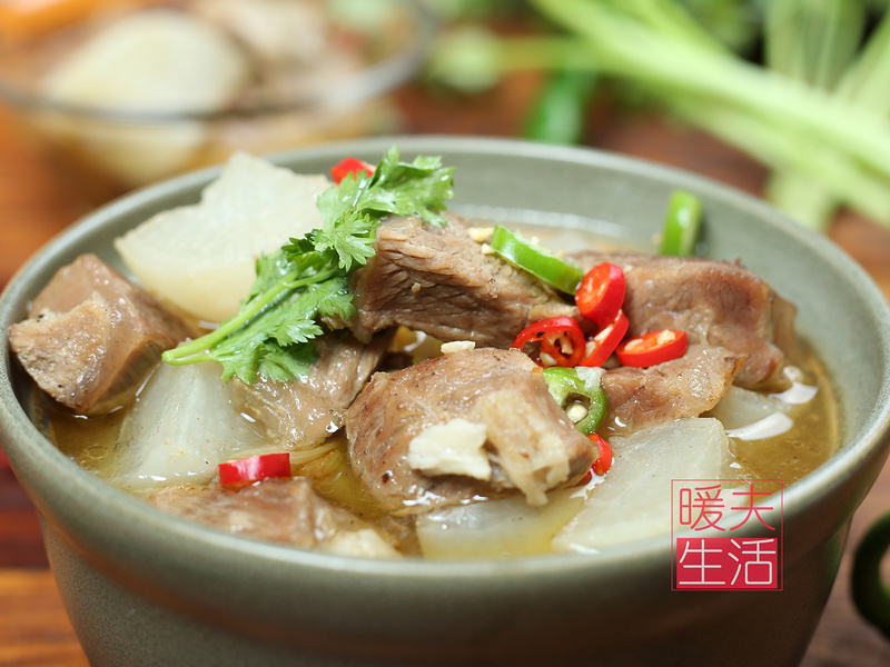 牛肉燉蘿卜的做法