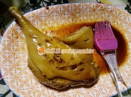 面包機烤鴨腿的做法