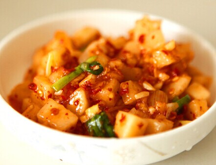 韓國蘿卜泡菜的做法